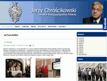 Tablet Screenshot of chroscikowski.senat.pl